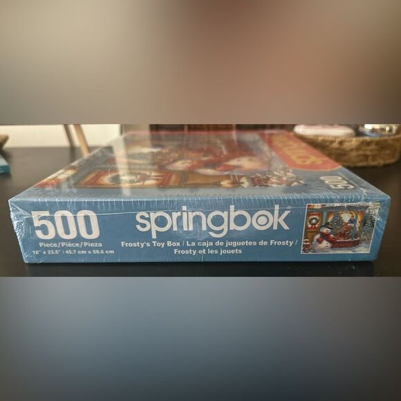 Springbok 2012 Frosty's Toy Box 500pc Jigsaw Puzzle‎ - Picture 4 of 9